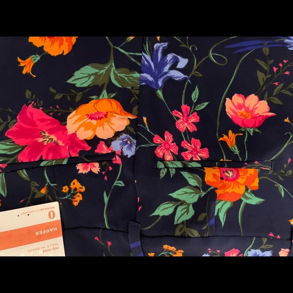 Floral Harper Mid-Rise  Pants - Picture 4 of 4